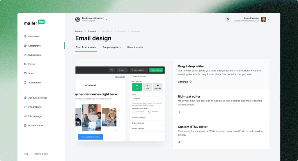 ecomexpert.hu email marketing webáruházaknak mailerlite